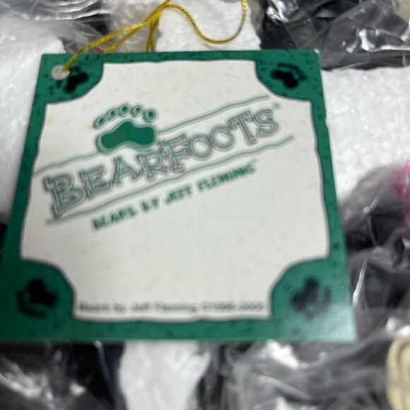 NIB BearFoots NOEL 4 Bears Xmas Collectible Montana Big Sky Carvers Jeff Fleming - Picture 7 of 13